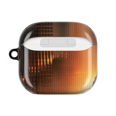 Luminous Grid · Hard Case for AirPods & AirPods Pro · Black