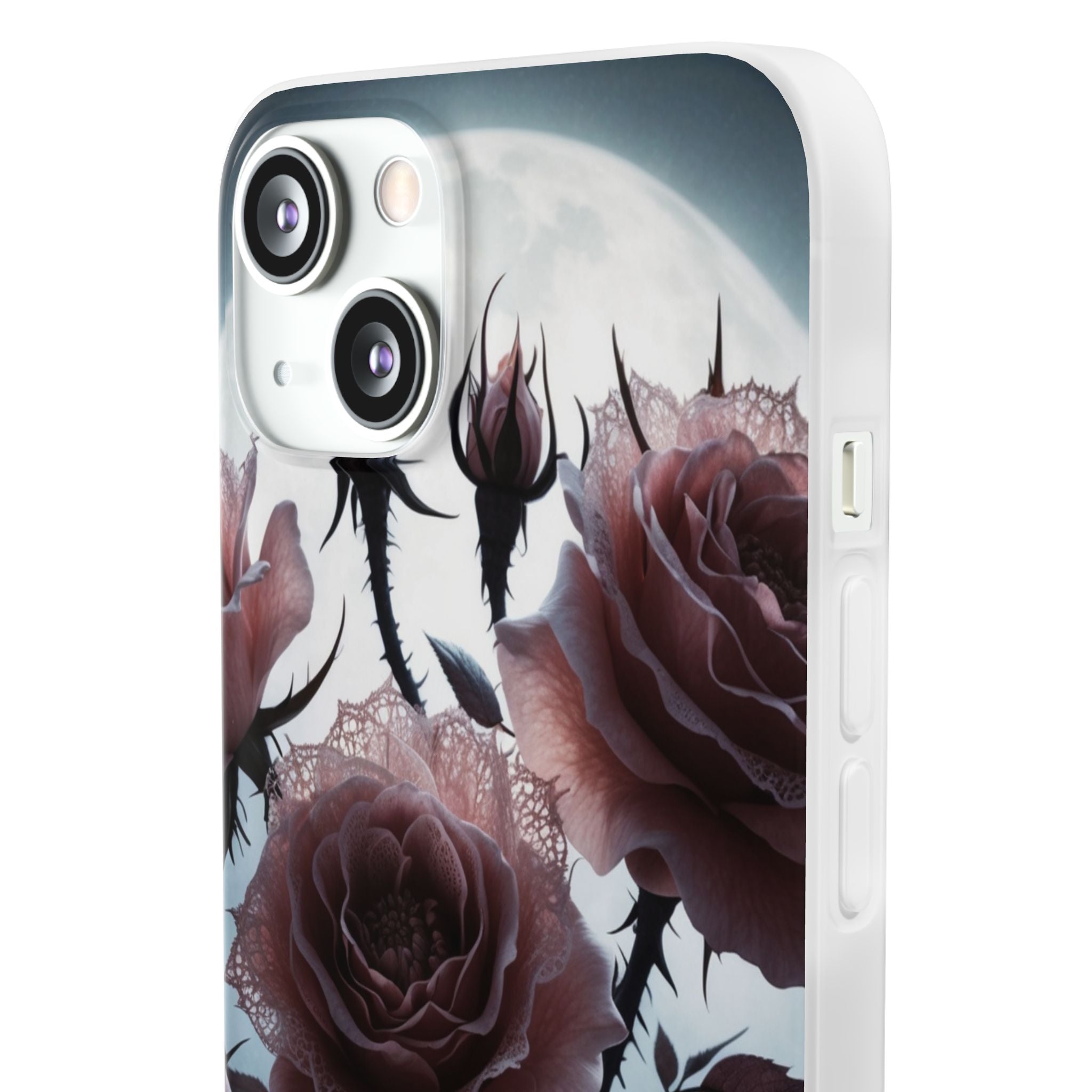 Luminous Rose Thorns iPhone 13 - Soft