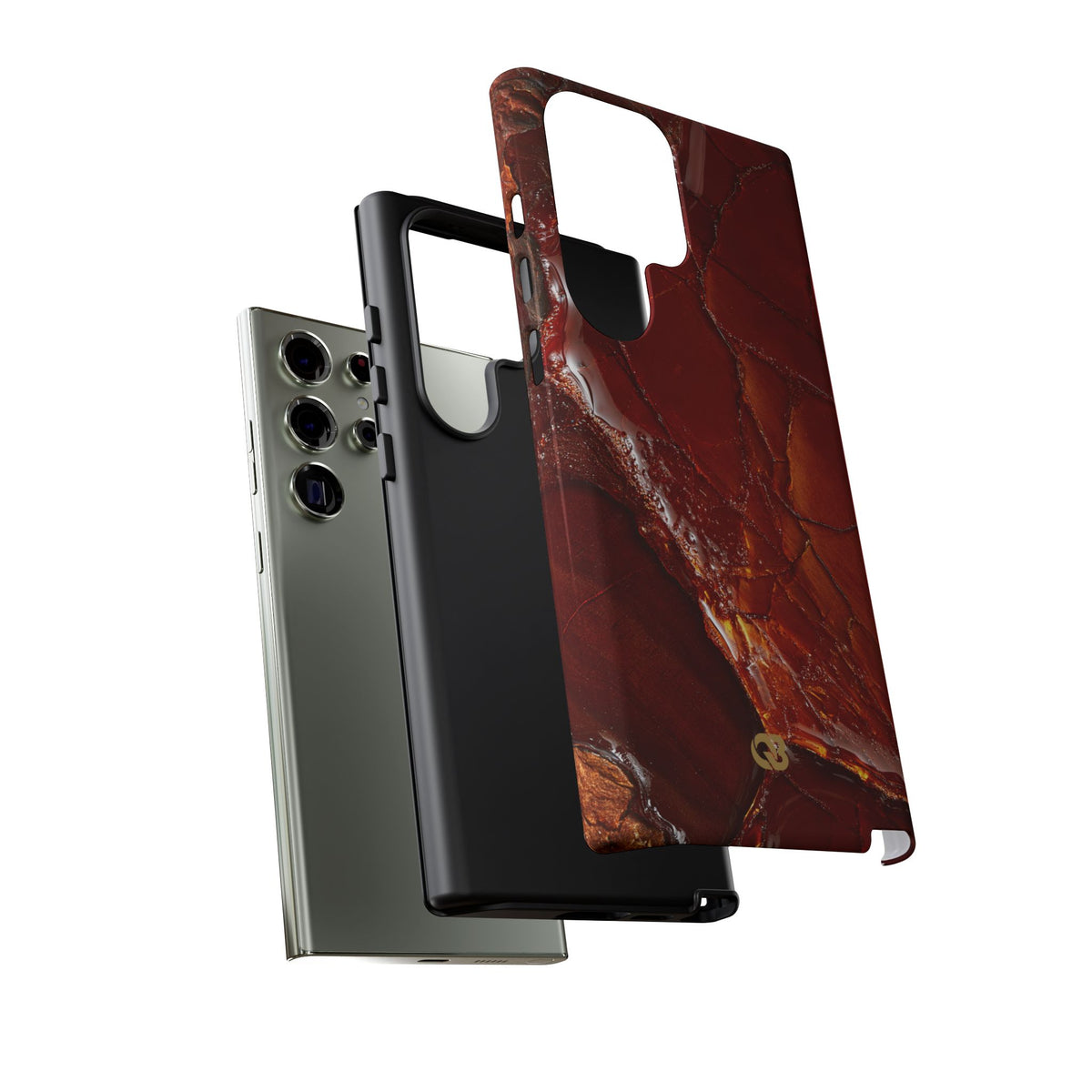 Amber Embrace · Tough Phone Case for Samsung · Brown