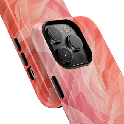 Peach Wave Drift iPhone 14 Pro Case - Tough+