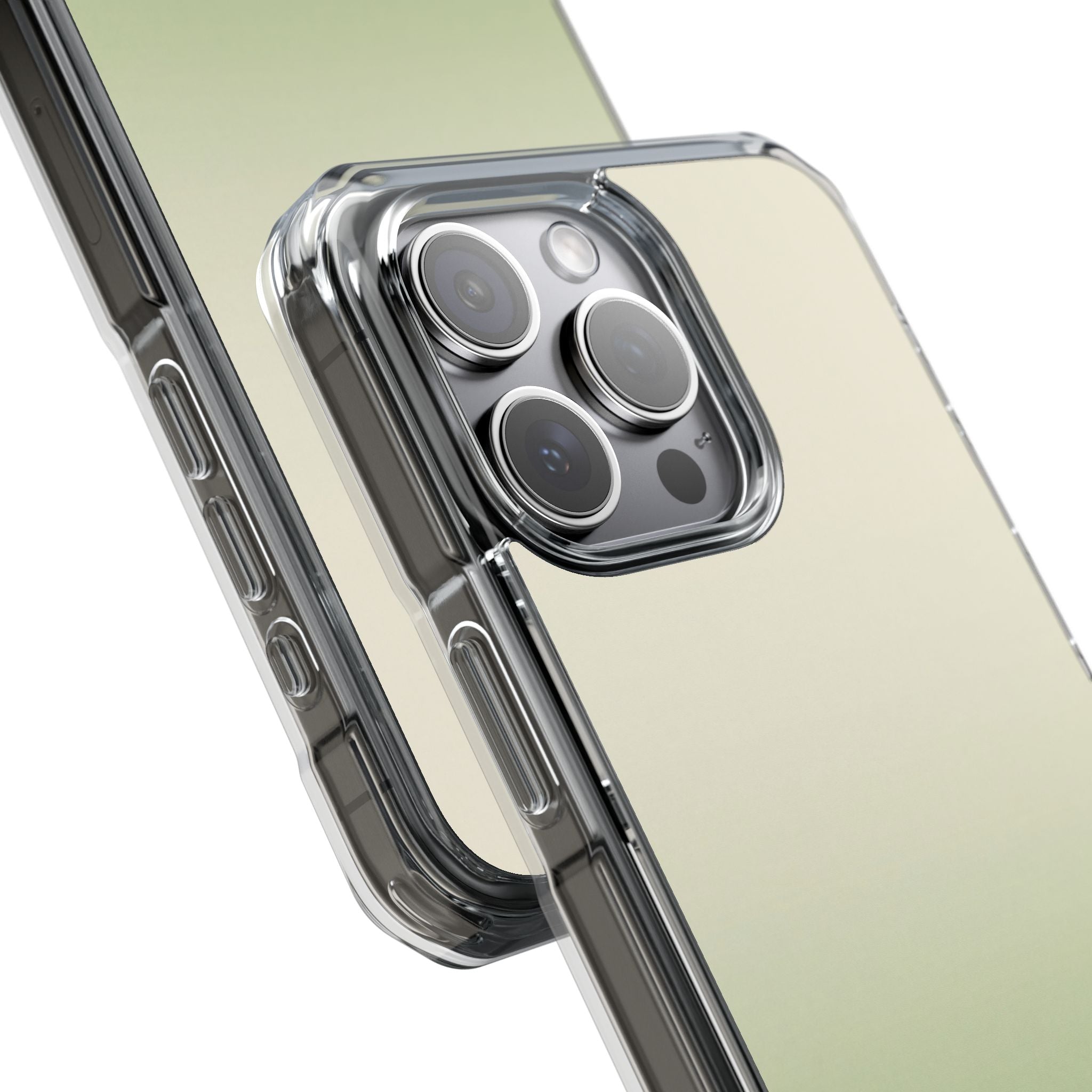 Green Impact MagSafe Phone Case for iPhone - Bone Sage Fade