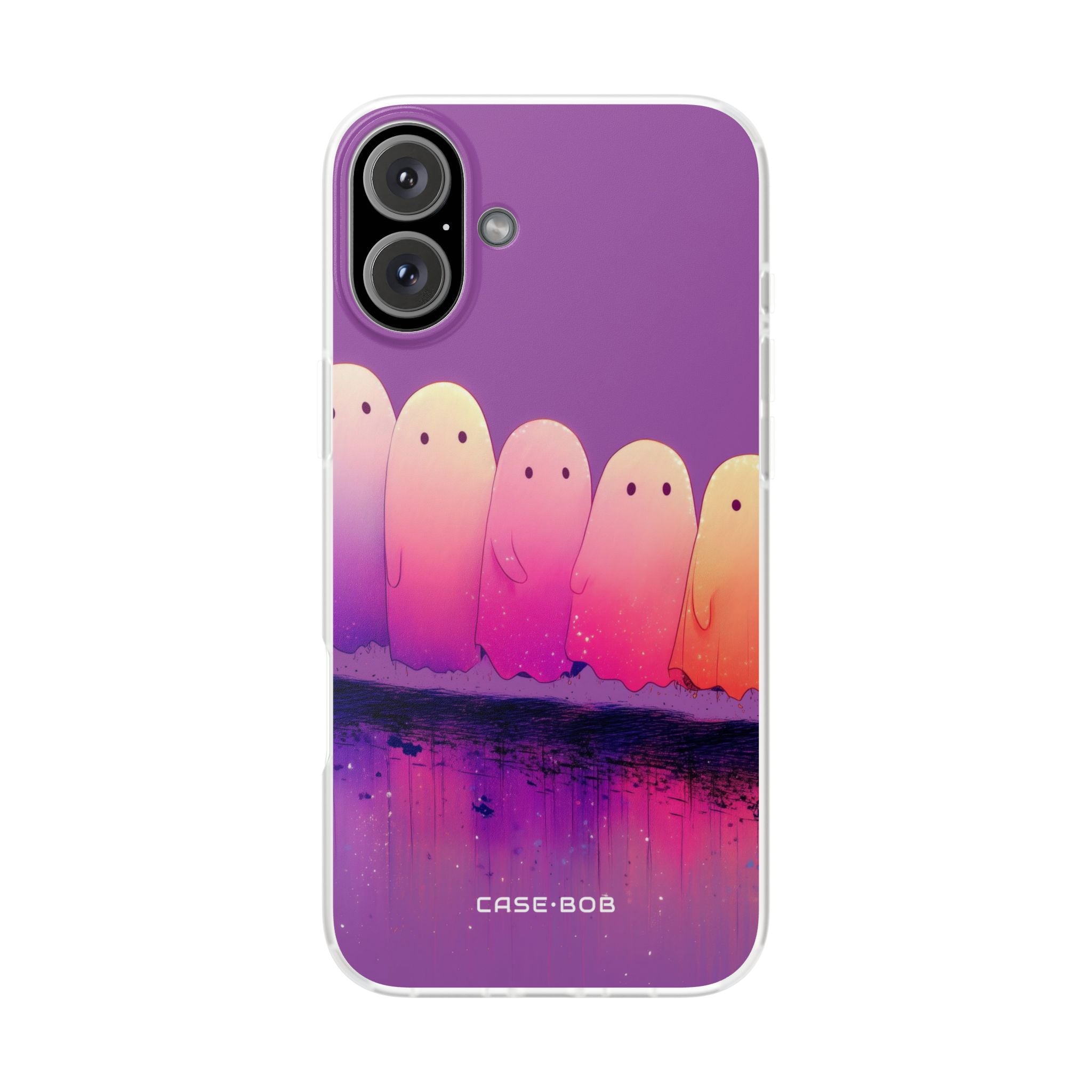 Ghost Glow iPhone 16 Plus Cover - Blød