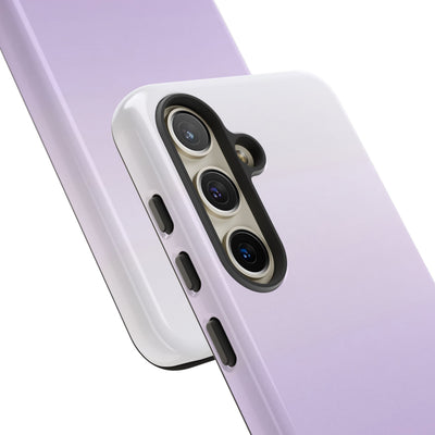 Purple Tough Phone Case for Samsung - Frosted Lavender Fade