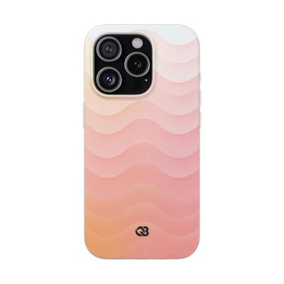 Blush Horizon Waves · Lite Phone Case for iPhone ·  Pink