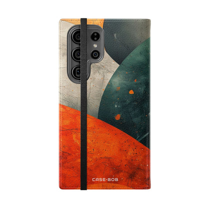 Sweeping Ember Bands - Samsung S23 Ultra Case - Wallet