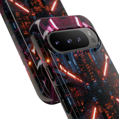 Cybernetic Reactor Core · Tough Phone Case for Pixel ·  Black