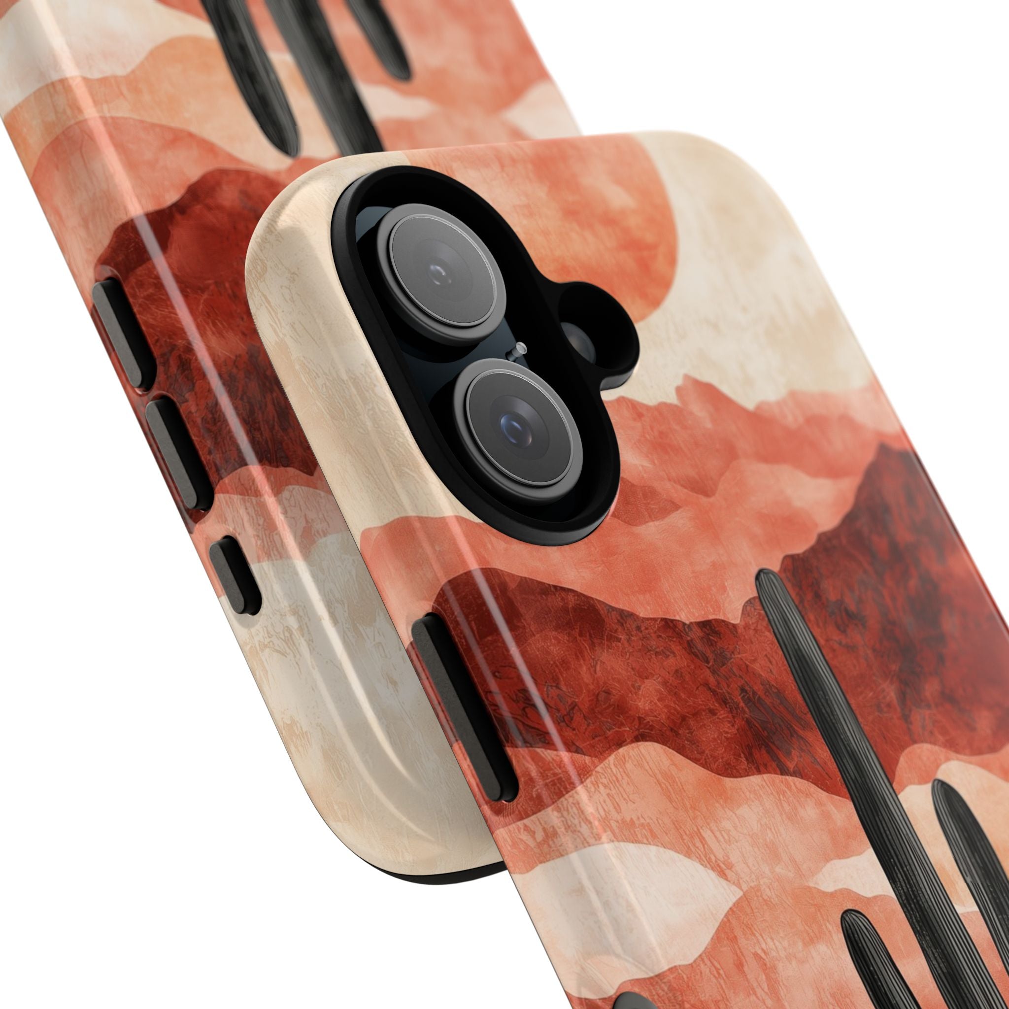 Terracotta Desert Sun · Tough Phone Case for iPhone