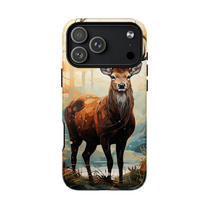 Glowing Stag iPhone 17 Pro Max Case - Tough+ - CASE•BOB