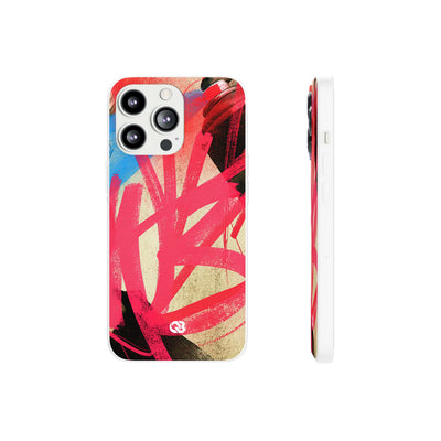 Neon Spray Tag · Lite Phone Case for iPhone ·  Pink
