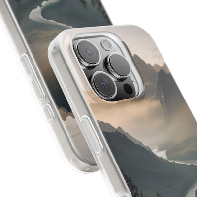 Golden Summit Valley · Soft Phone Case for iPhone