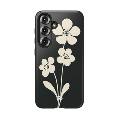 Nordic Blossom · Tough Phone Case for Samsung · Black