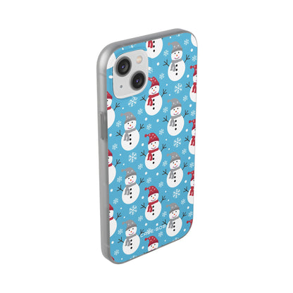 Snowman Parade iPhone 14 Plus Case - Soft