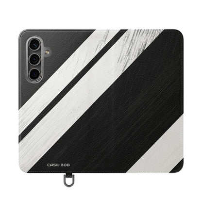 Striped Texture - Samsung S24 Case - Wallet