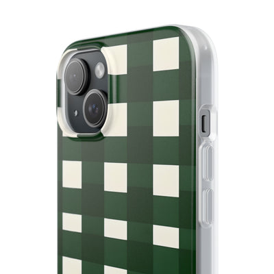 Hunter Green Plaid · Soft Handyhülle für iPhone