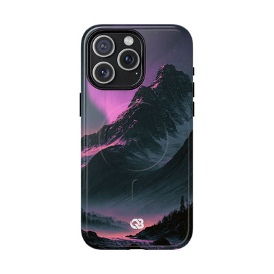 Arctic Aurora Summit · Tough 2.0 Magnetic Phone Case for iPhone · Black