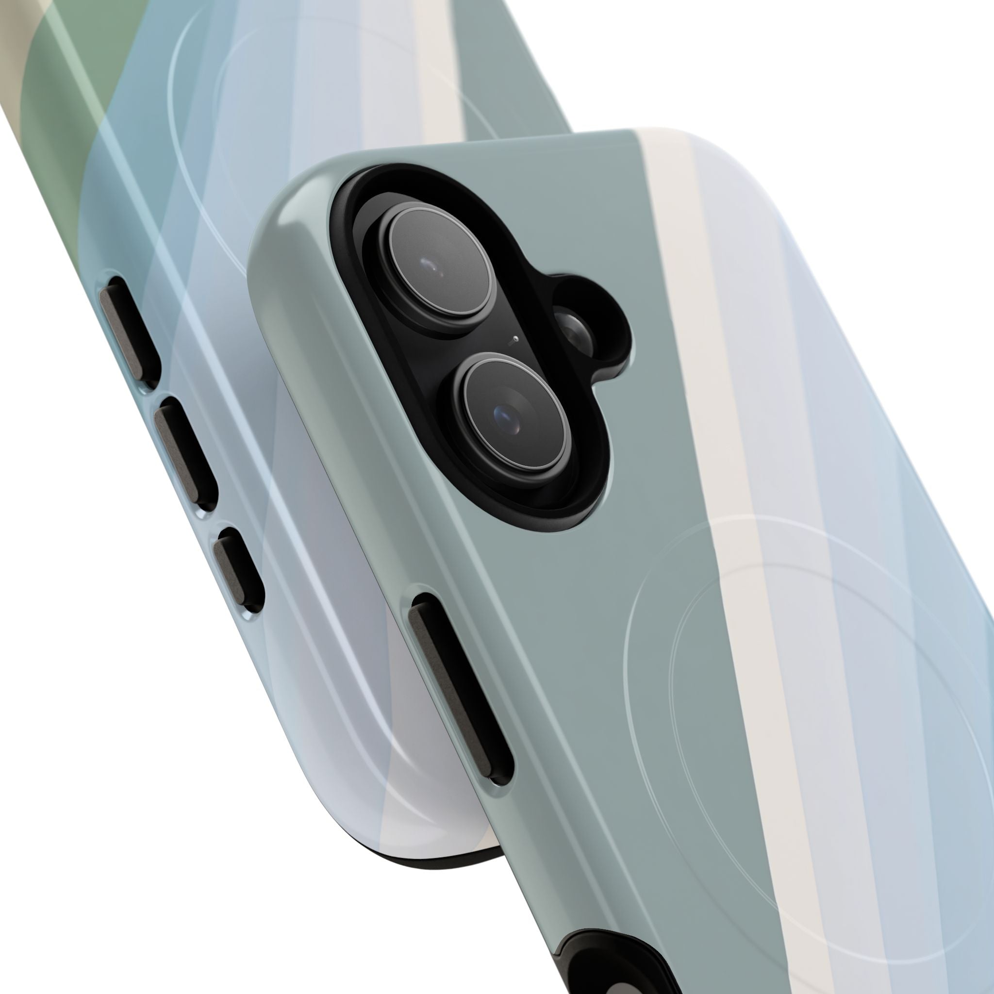 Green Tough 2.0 Magsafe Phone Case for iPhone - Sage Prism Beam