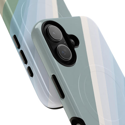 Green Tough 2.0 Magsafe Phone Case for iPhone - Sage Prism Beam
