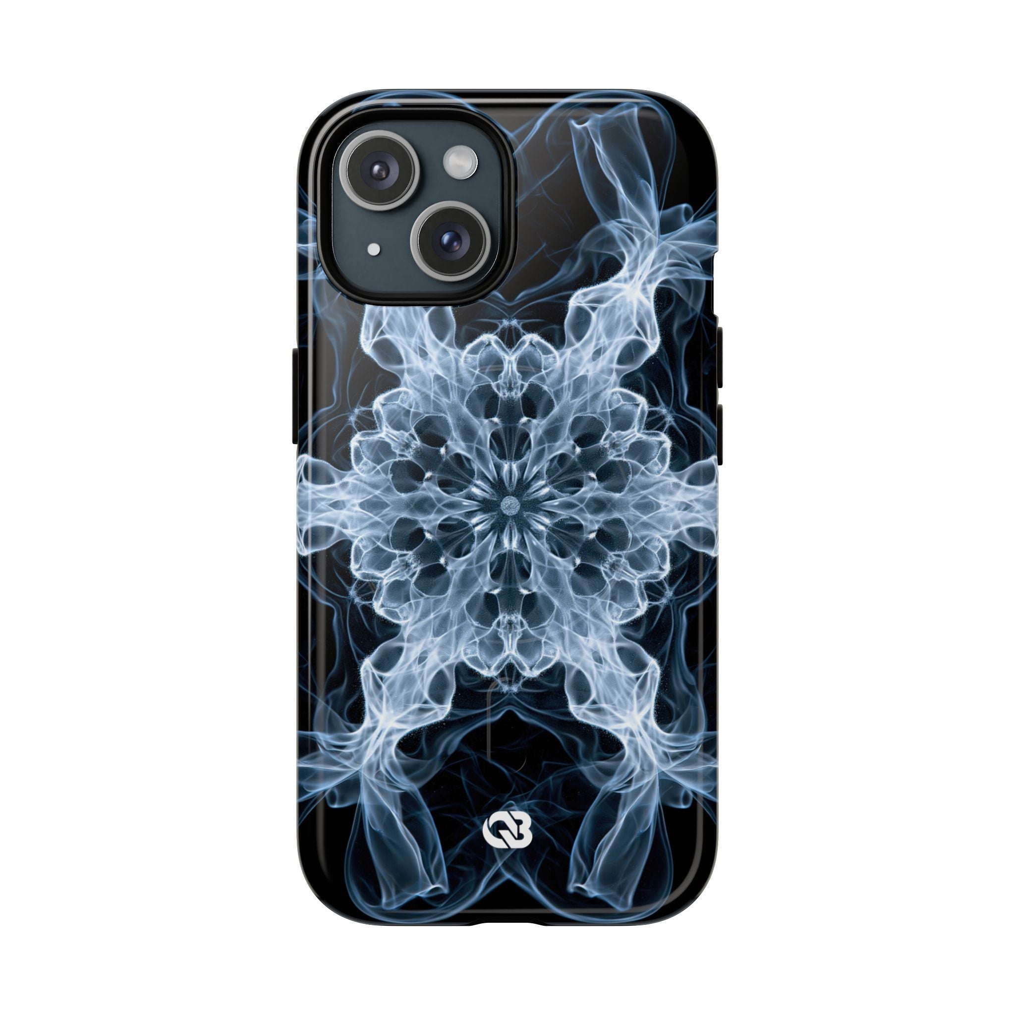 Blue Tough 2.0 Magsafe Phone Case for iPhone - Glacial Smoke Crown