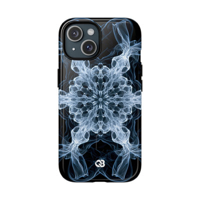 Blue Tough 2.0 Magsafe Phone Case for iPhone - Glacial Smoke Crown
