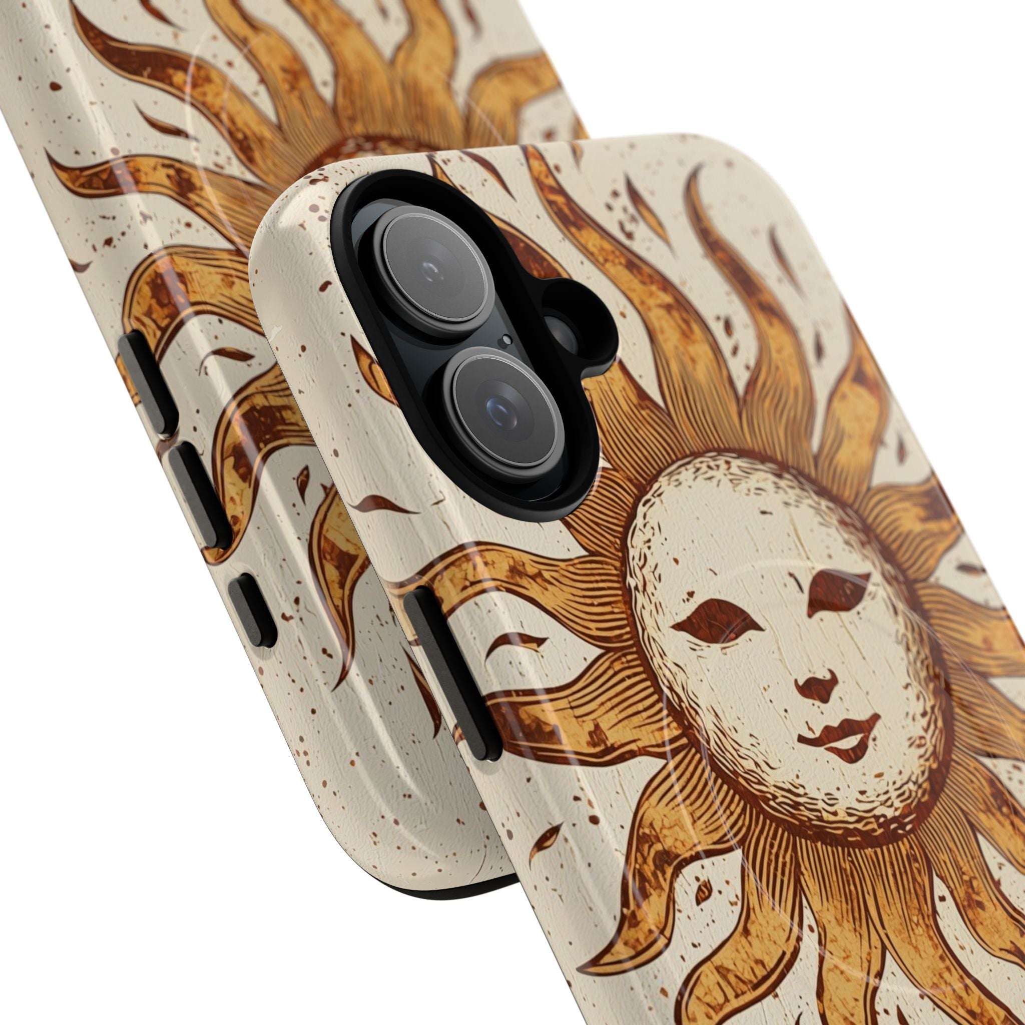 Rustic Solar Mask · Tough+ Phone Case for iPhone · Magsafe