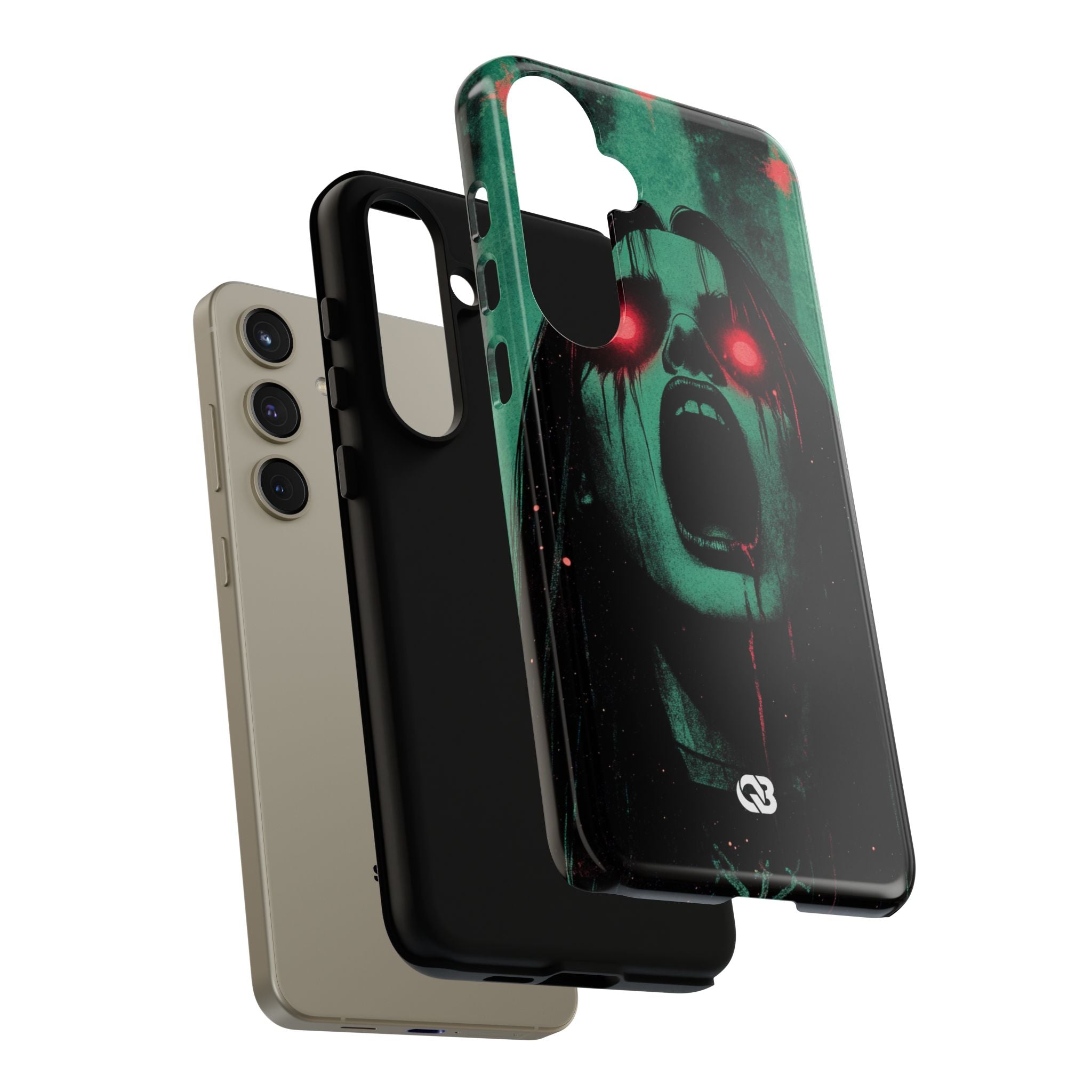 Crimson Emerald Scream · Tough Phone Case for Samsung