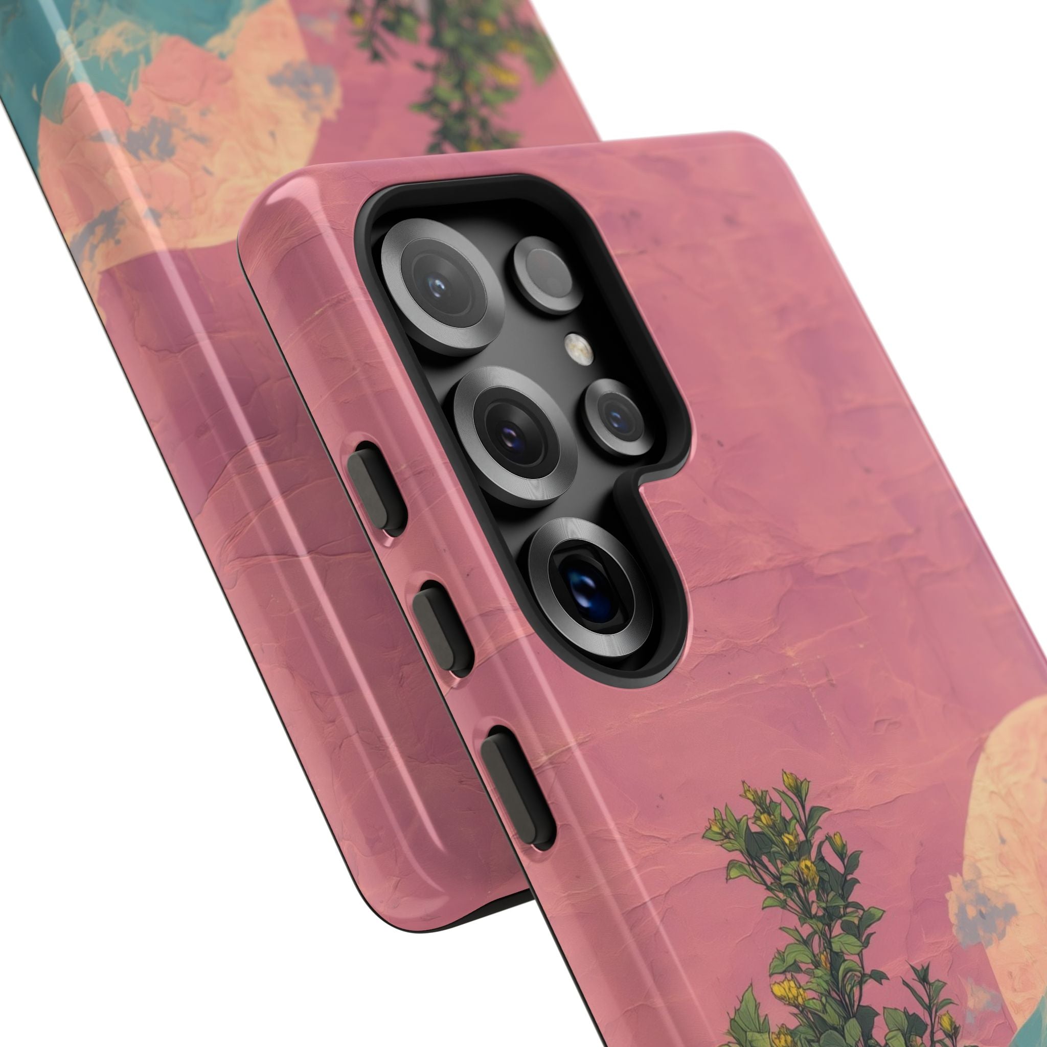 Lunare Pastellblüte · Tough Handyhülle für Samsung