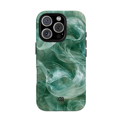 Translucent Aqua Flow · Tough Phone Case for iPhone · Teal