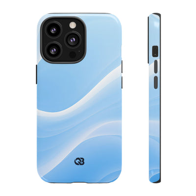 Glacial Contour Flow · Tough Phone Case for iPhone · Blue