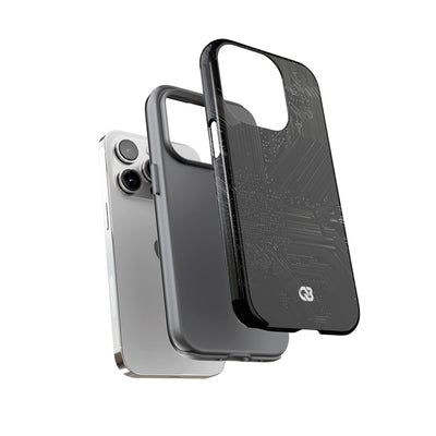 Obsidian Circuitry · Tough Phone Case for iPhone · Black