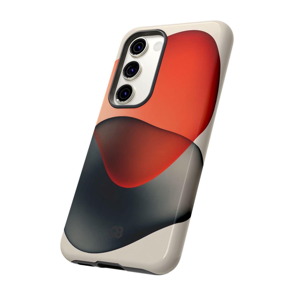 Translucent Crimson Form · Tough Phone Case for Samsung · Red