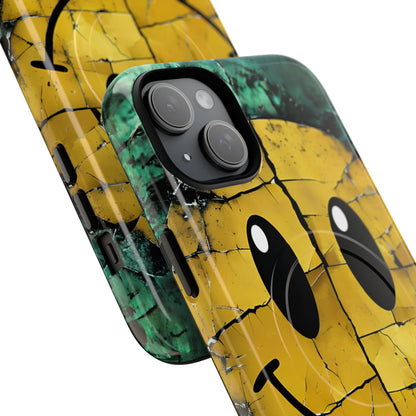 Knust Smiley iPhone 15 Plus Cover - Tough+