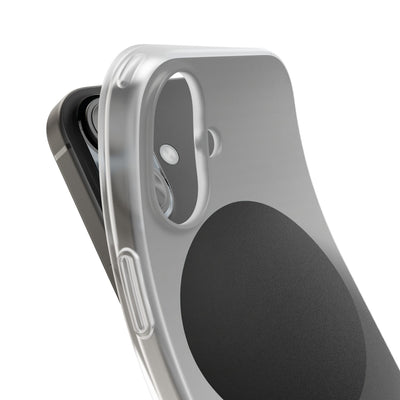 Grey Lite Phone Case for iPhone - Matte Onyx Sphere
