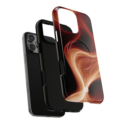 Solar Ember Flow · Tough 2.0 Magnetic Phone Case for iPhone · Orange