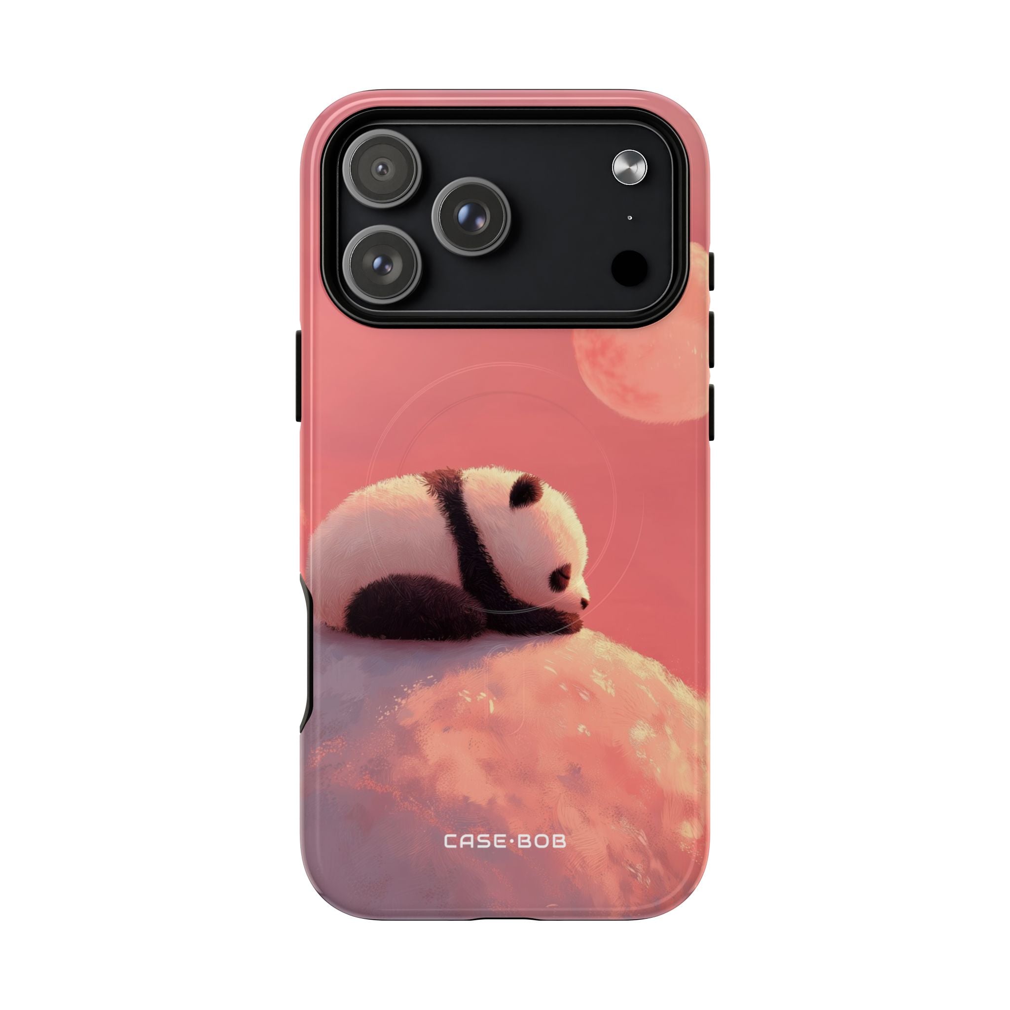 Panda Moonbeam iPhone 17 Pro Max Case - Tough+ - CASE•BOB
