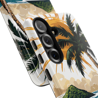 Radiant Coast Solitude · Tough Handyhülle für Samsung