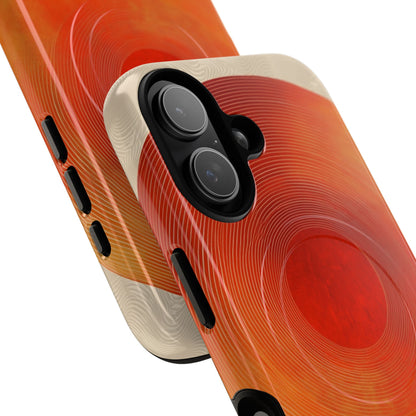 Sunburst Swirl iPhone 17 Case - Tough+ - CASE•BOB