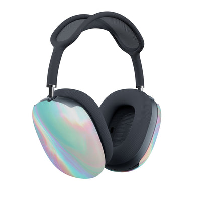 Prismatic Liquid Light · Hard Case for AirPods Max · Teal