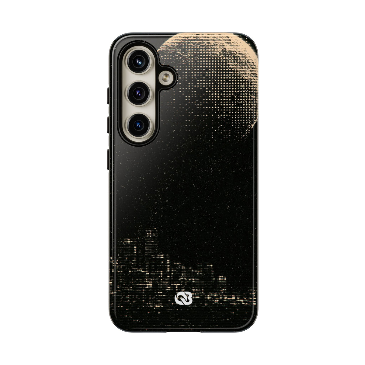 Lunar Metropolis Nocturne · Tough Phone Case for Samsung · Black