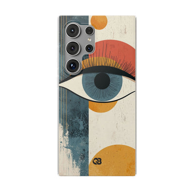 Distressed Azure Ocular · Soft Handyhülle für Samsung