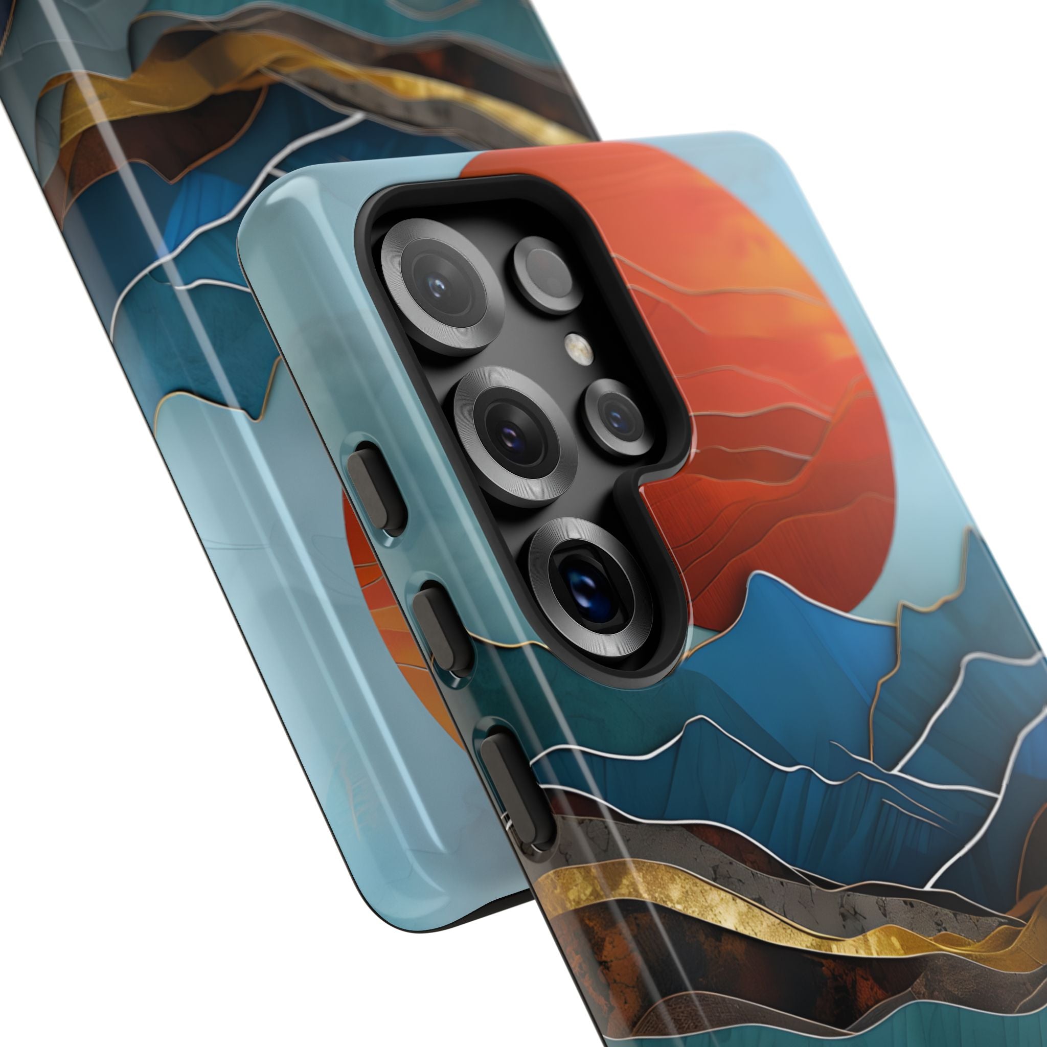 Molten Sun Peaks · Tough Phone Case for Samsung