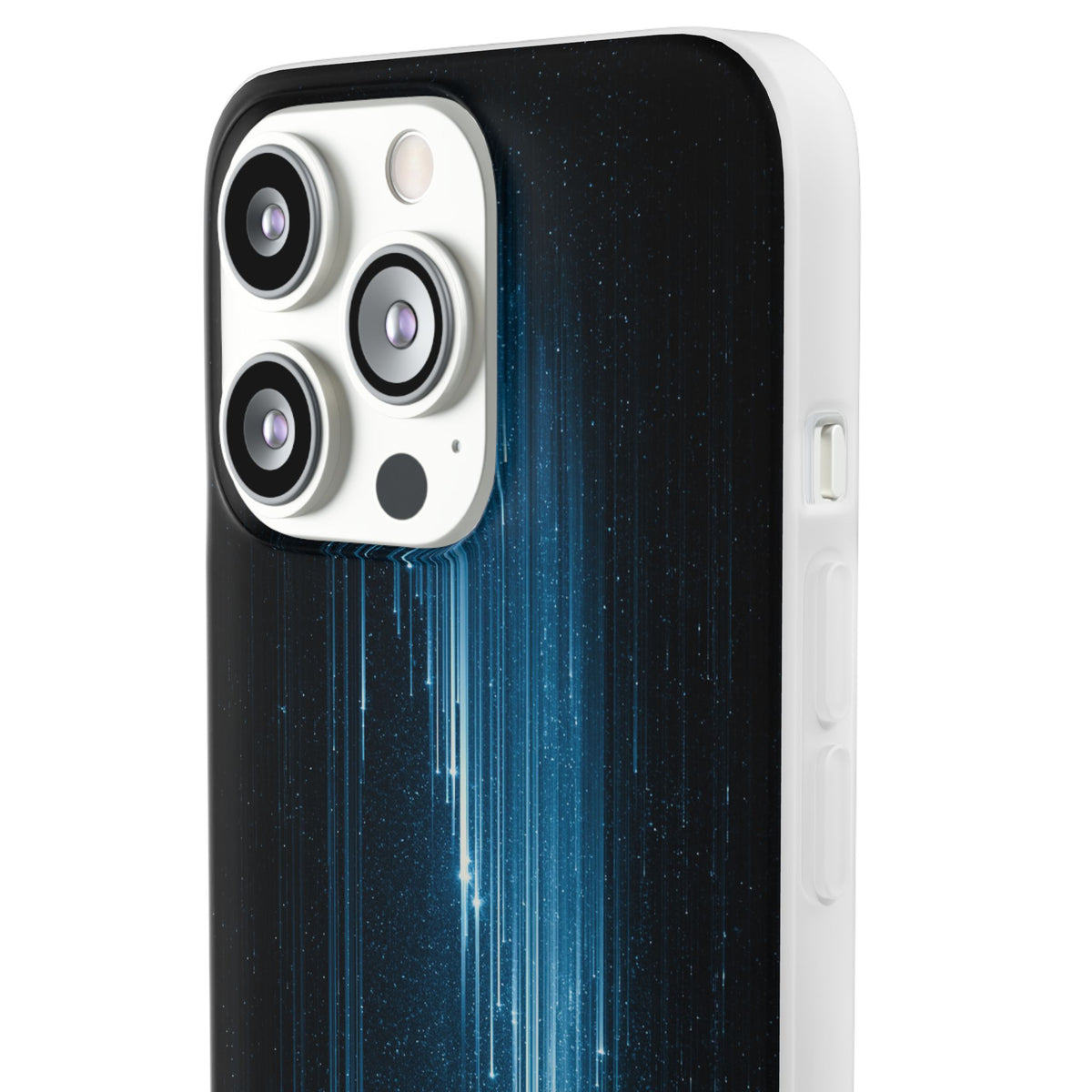 Nocturnal Cascade · Lite Phone Case for iPhone ·  Black
