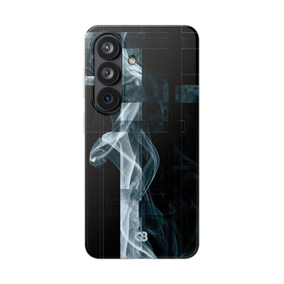 Black Lite Phone Case for Samsung - Arctic Vapor Grid