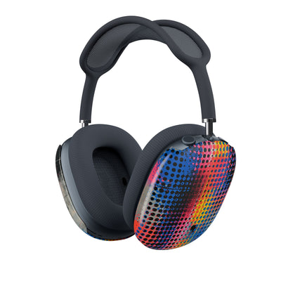 Chromatic Halftone Grid · Hard Case for AirPods Max · Blue