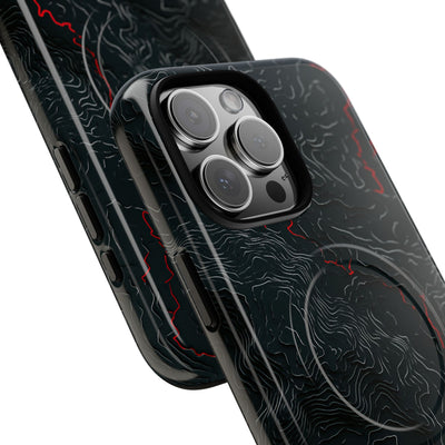 Crimson Rift · Tough 2.0 Magnetic Phone Case for iPhone · Black