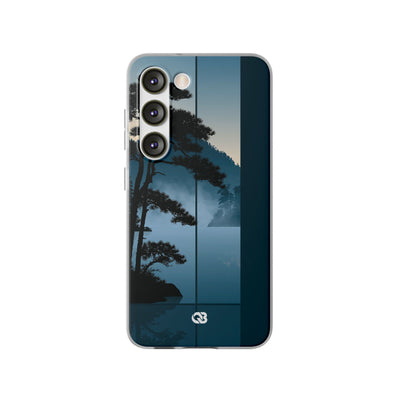 Misty Pine Horizon · Lite Phone Case for Samsung · Teal