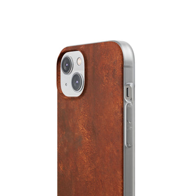 Orange Lite Phone Case for iPhone - Oxidized Iron Crust