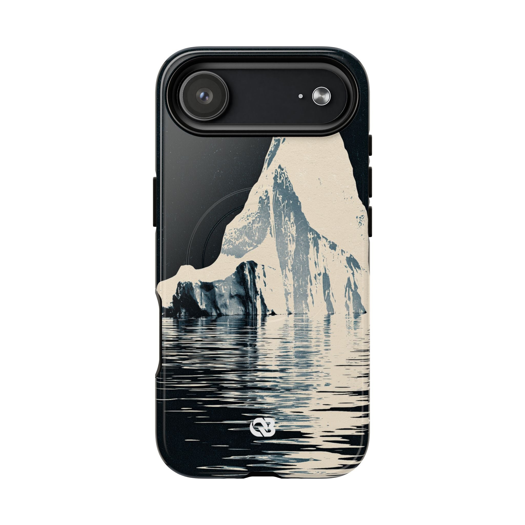 Blue Tough 2.0 Magsafe Phone Case for iPhone - Frozen Navy Monolith