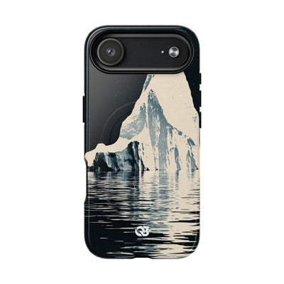 Blue Tough 2.0 Magsafe Phone Case for iPhone - Frozen Navy Monolith