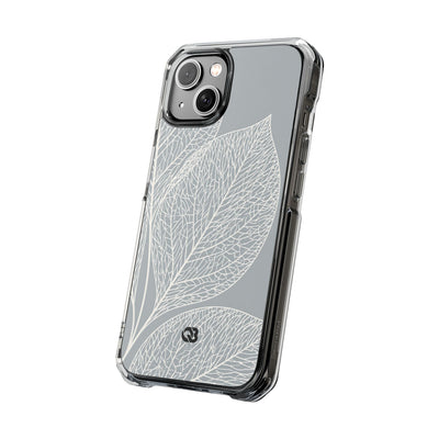 Grey Impact MagSafe Phone Case for iPhone - Frosted Ash Veins
