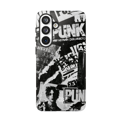 Underground Punk Collage · Tough Phone Case for Samsung · Black